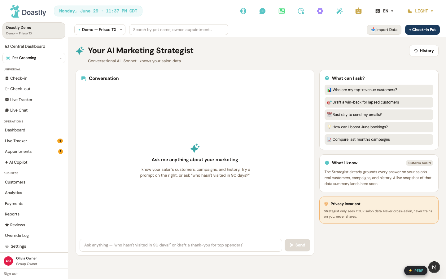 The AI Marketing Strategist — ask questions, get answers from your own data